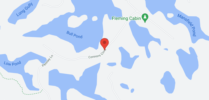 map of Lot 45 Connors Cove Road